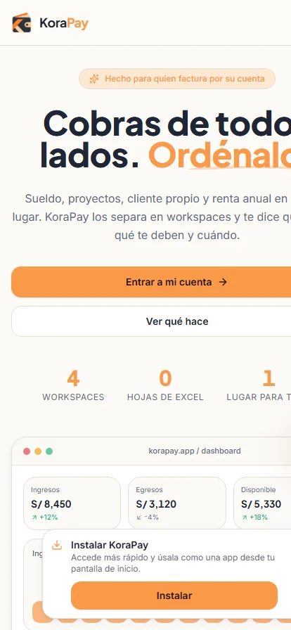 Contenido de la aplicación